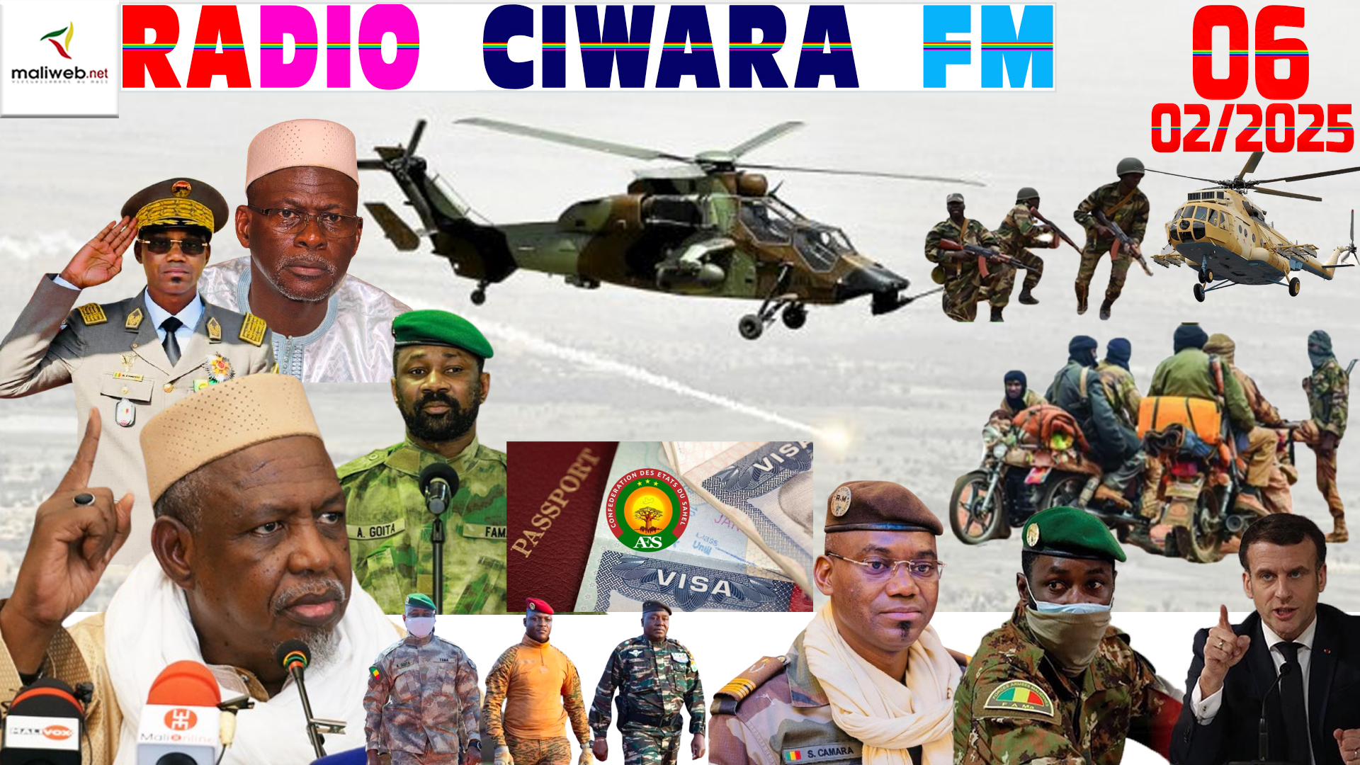 La Revue de Presse de la RADIO CIWARA FM du 06 FEVRIER 2025