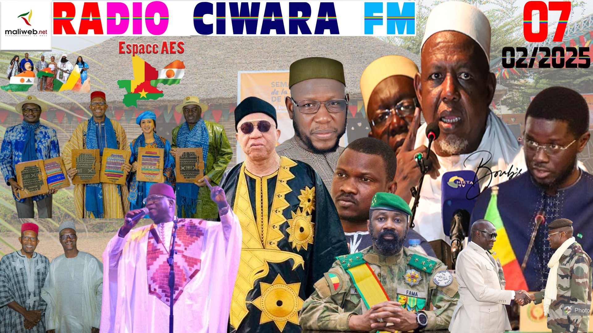 La Revue de Presse de la RADIO CIWARA FM du 07 FEVRIER 2025