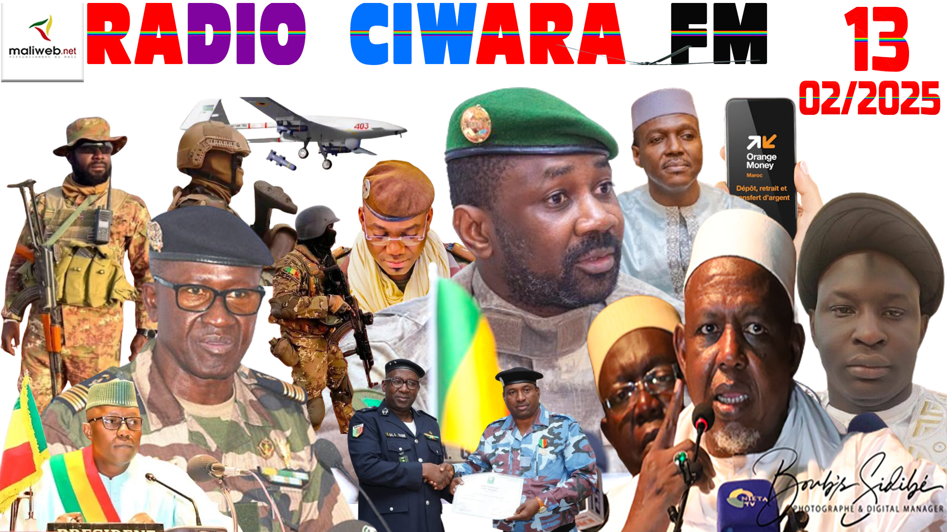 La Revue de Presse de la RADIO CIWARA FM du 13 FÉVRIER 2025