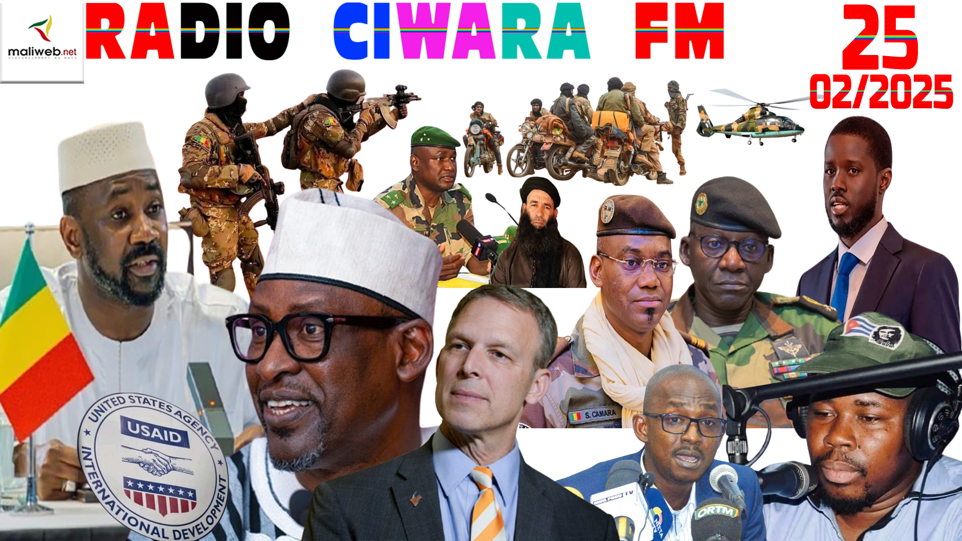 La Revue de Presse de la RADIO CIWARA FM du 25 FÉVRIER 2025