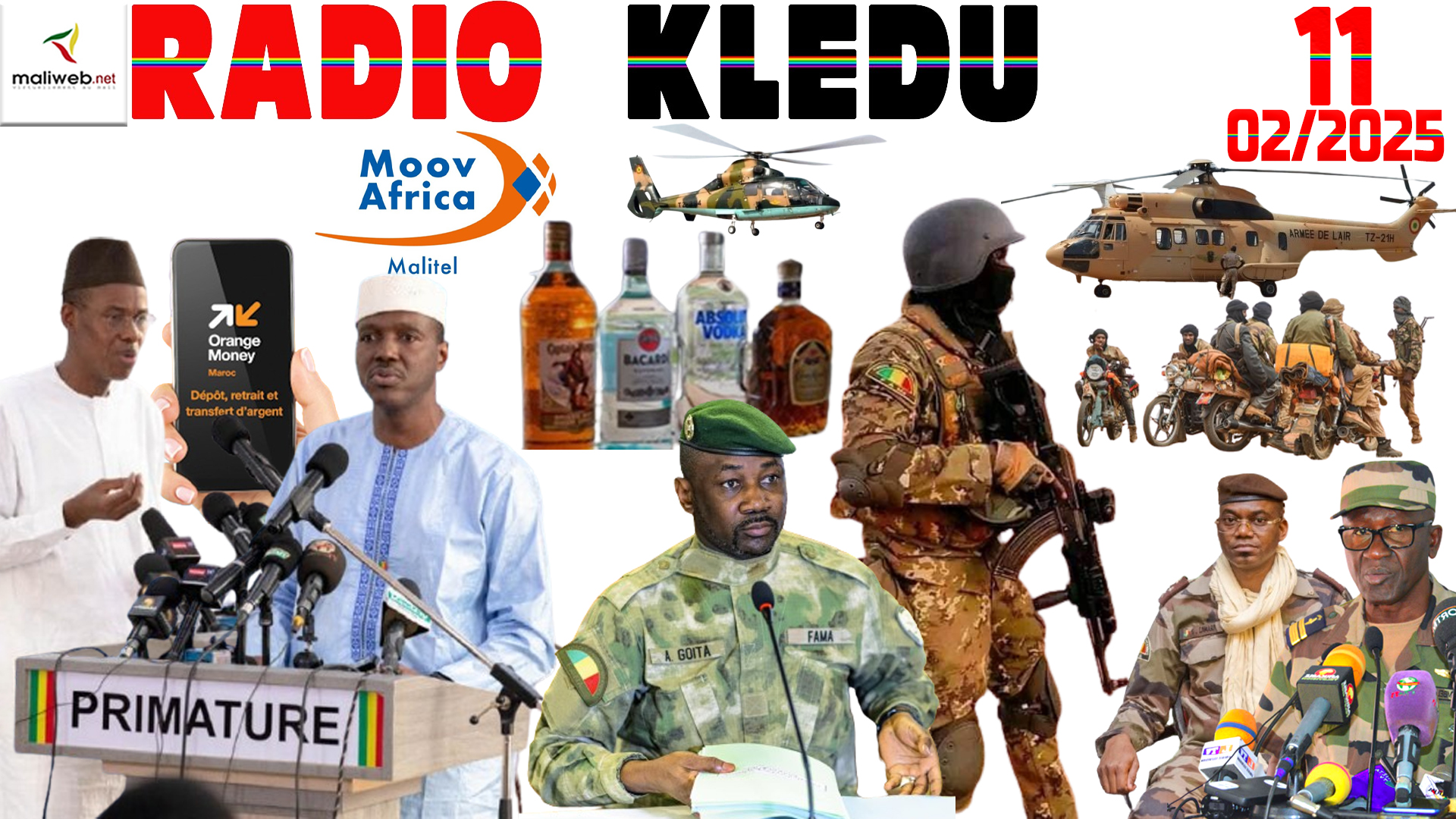 La Revue de Presse de la RADIO KLEDU du 11 FÉVRIER 2025