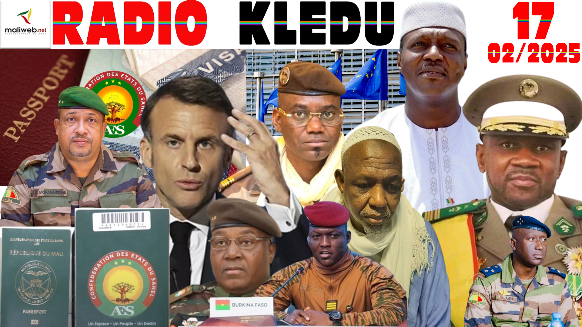 La Revue de Presse de la RADIO KLEDU du 17 FÉVRIER 2025