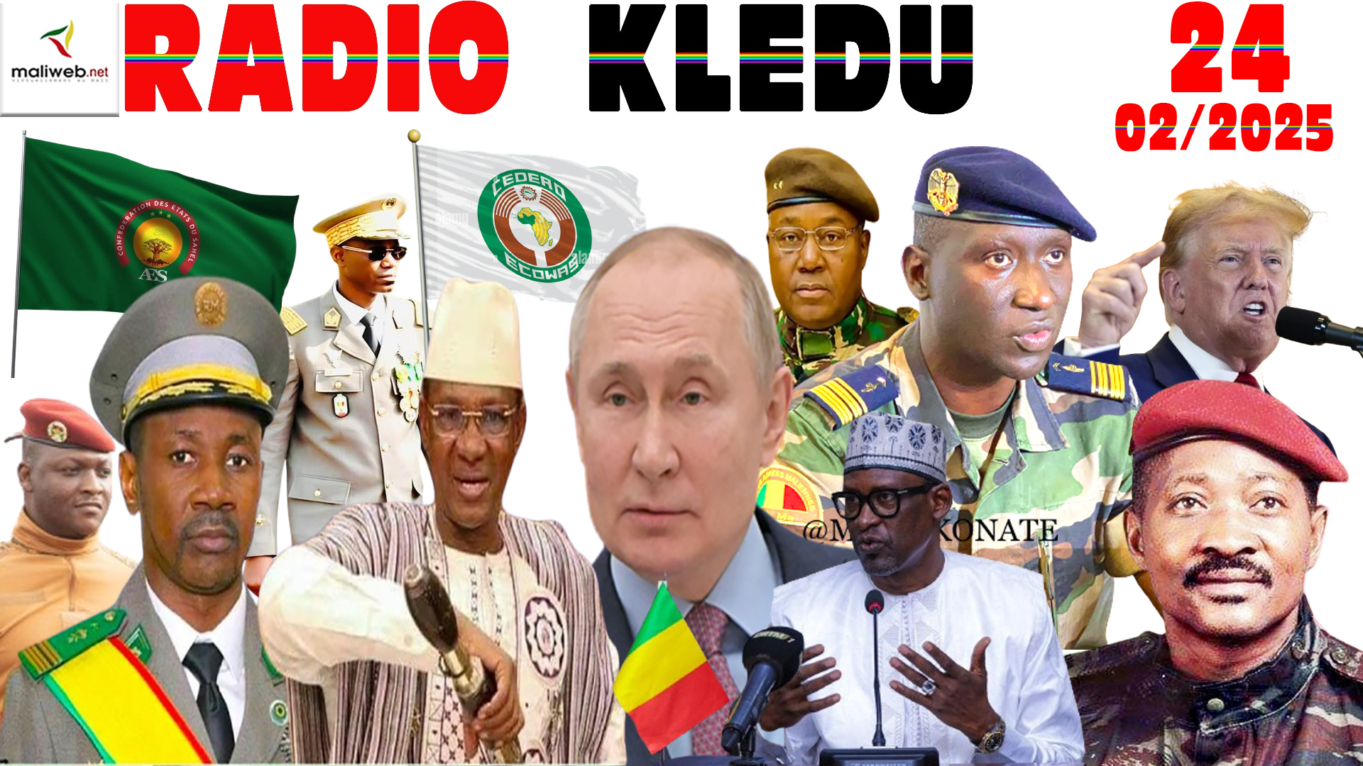 La Revue de Presse de la RADIO KLEDU du 24 FÉVRIER 2025