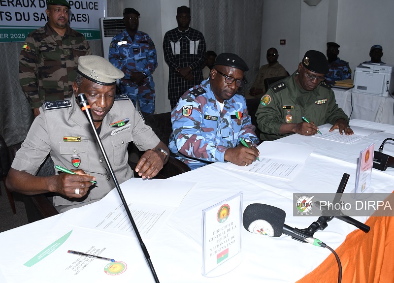 Confédération des Etats membres du Sahel : clôture de la 1ère rencontre des Directeurs Généraux de la Police de l’AES