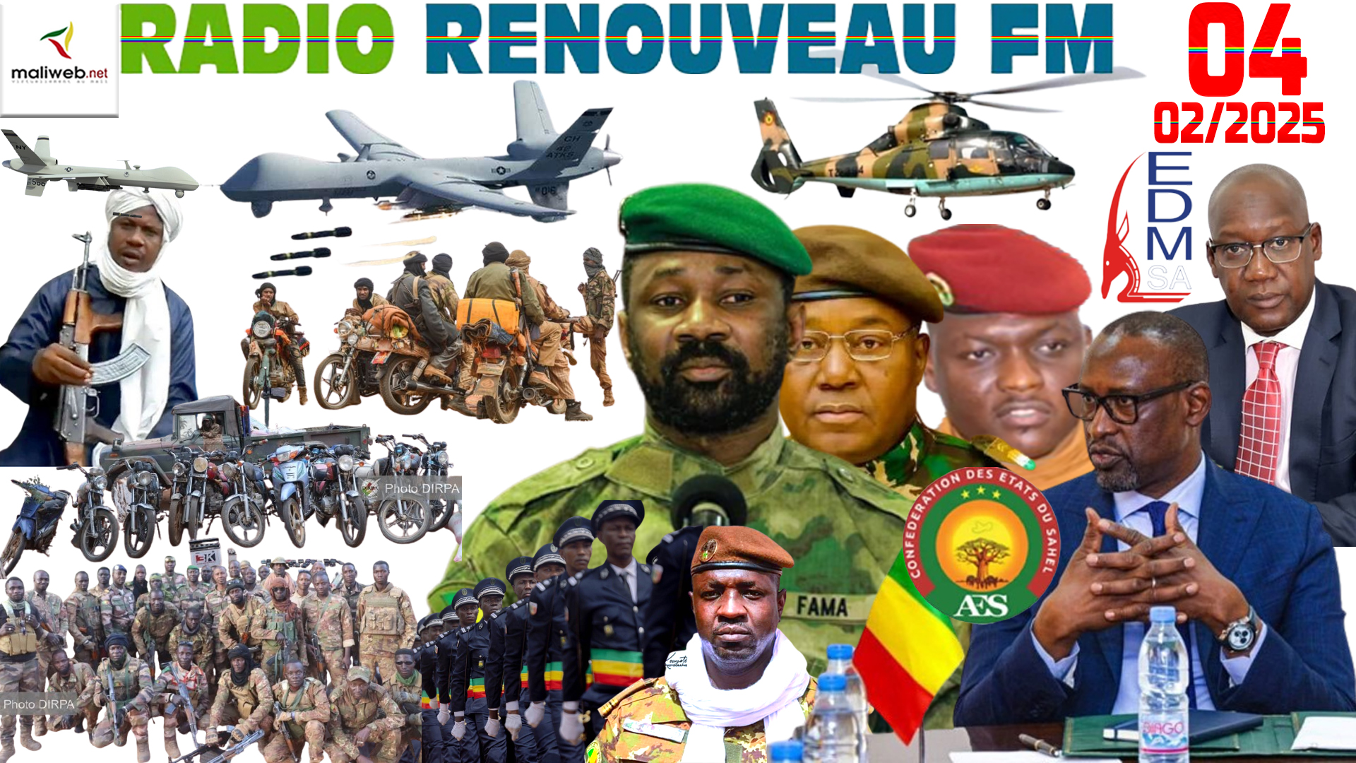 La Revue de Presse de la RADIO RENOUVEAU FM du 04 FEVRIER 2025