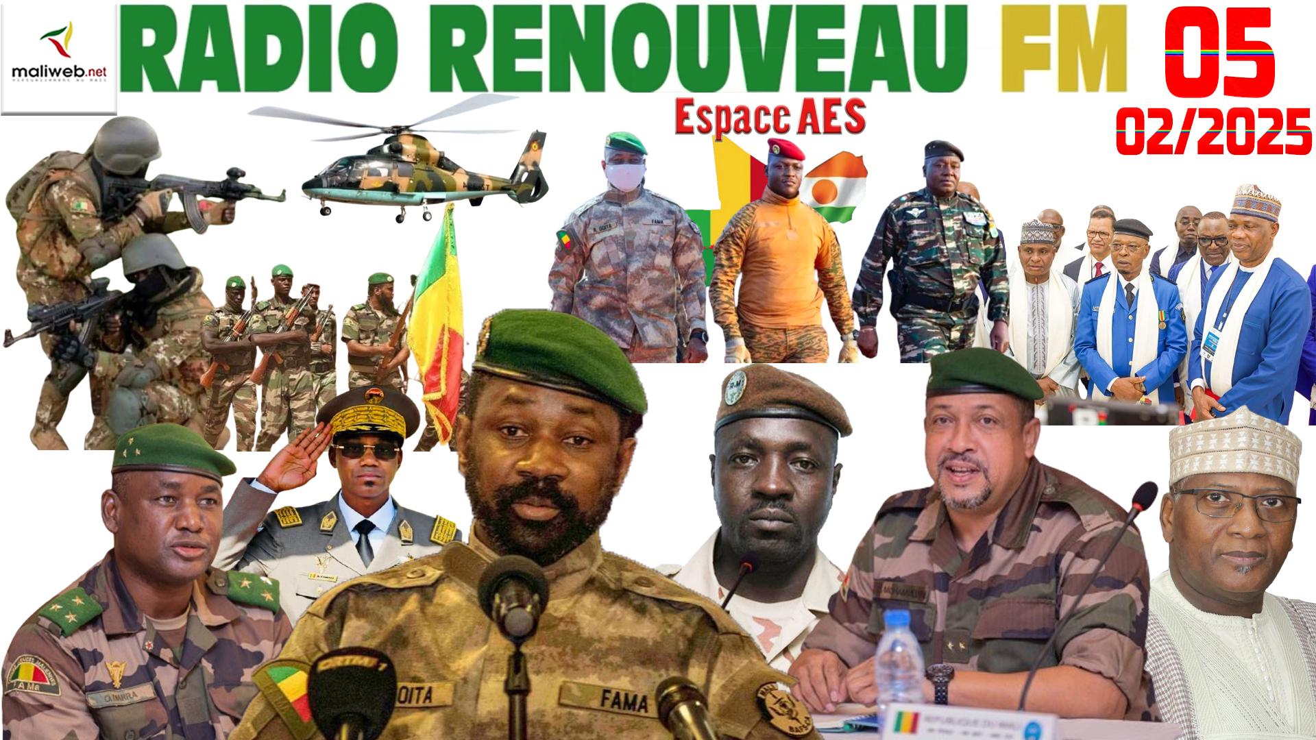 La Revue de Presse de la RADIO RENOUVEAU FM du 05 FEVRIER 2025