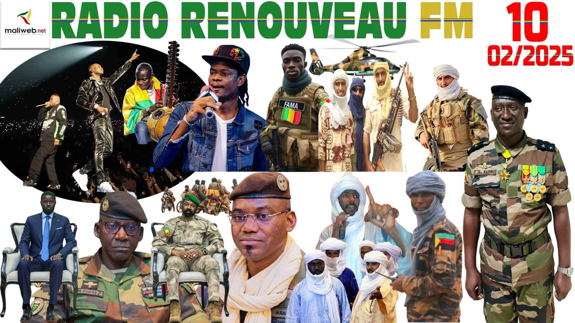La Revue de Presse de la RADIO RENOUVEAU FM du 10 FEVRIER 2025