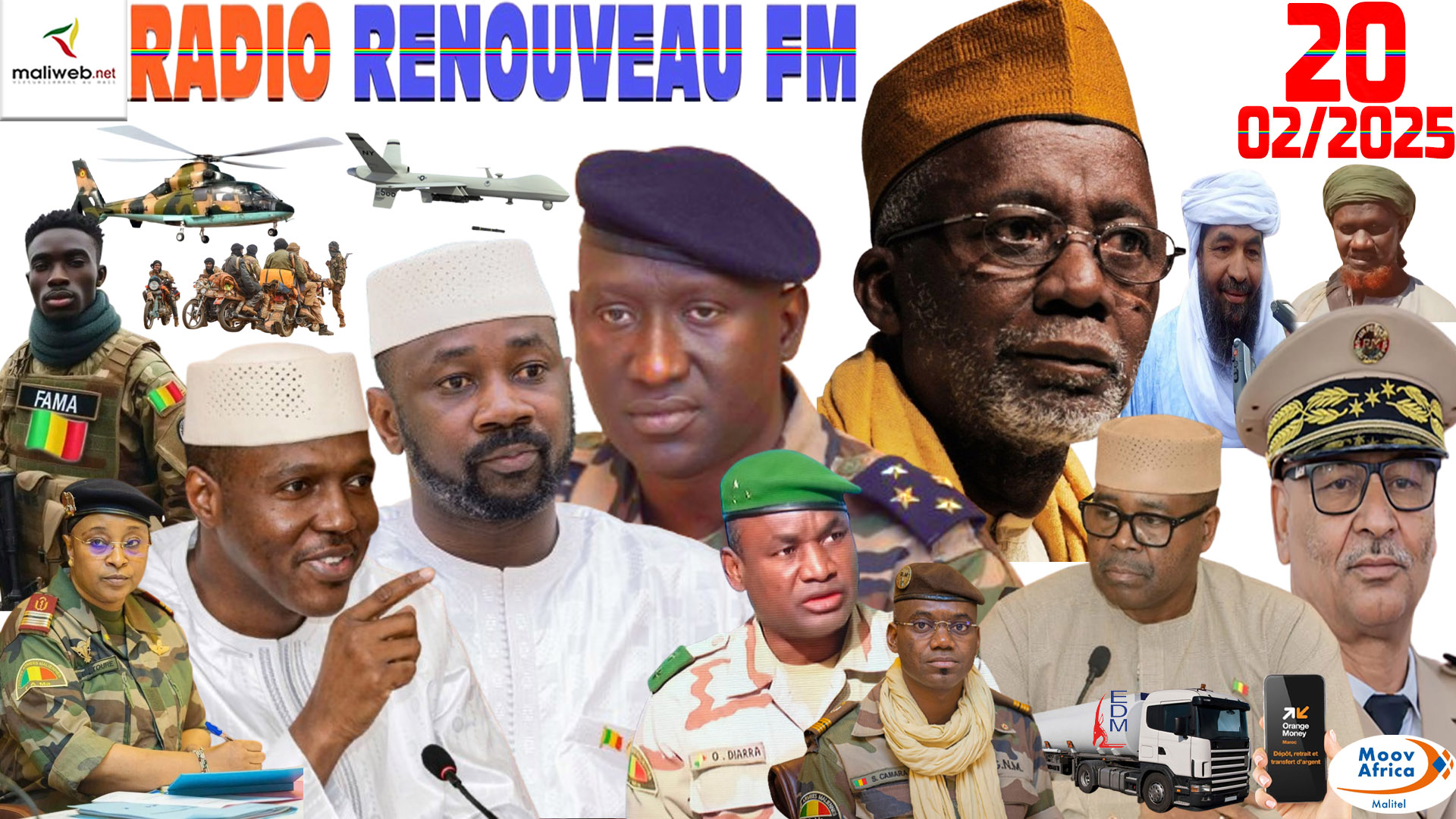 La Revue de Presse de la RADIO RENOUVEAU FM du 20 FÉVRIER 2025