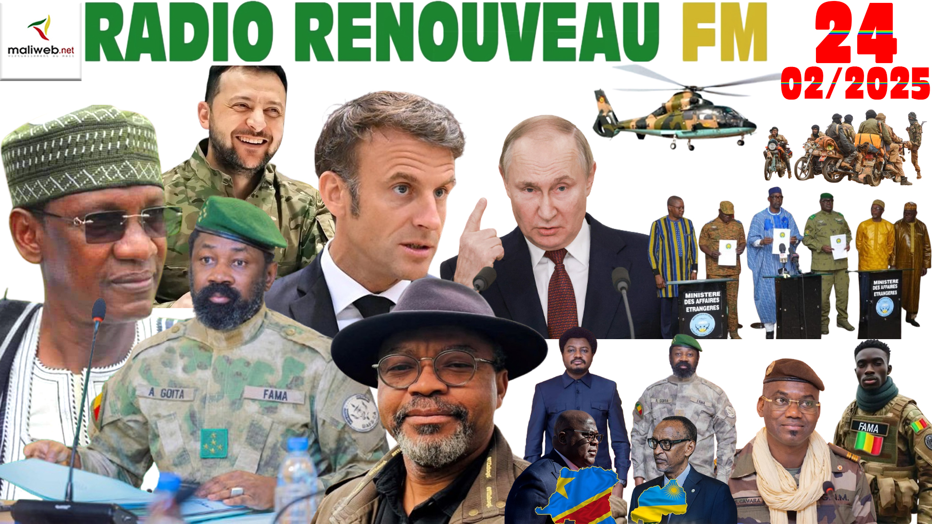La Revue de Presse de la RADIO RENOUVEAU FM du 24 FÉVRIER 2025