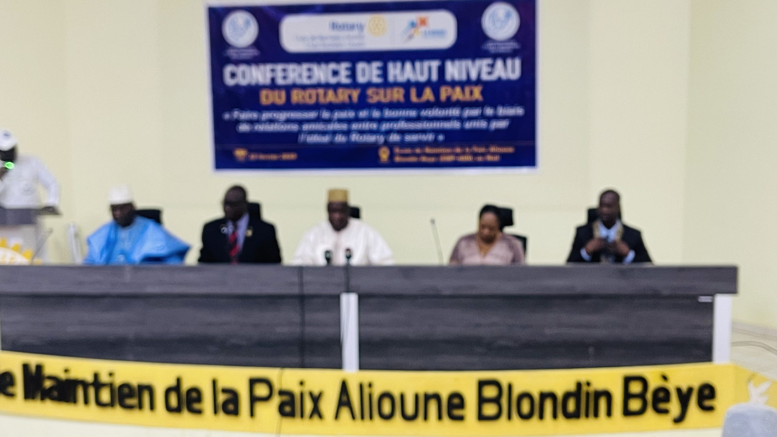 Rotary clubs de Bamako Amitié et Bamako Ouest :  Une Conférence de haut niveau sur la Paix
