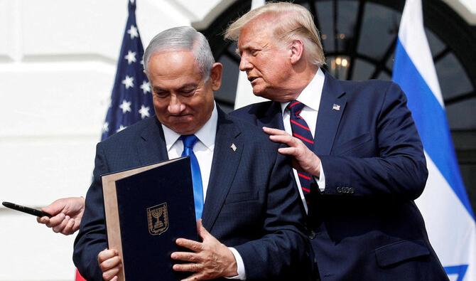 TRUMP-Benjamin Netanyahu