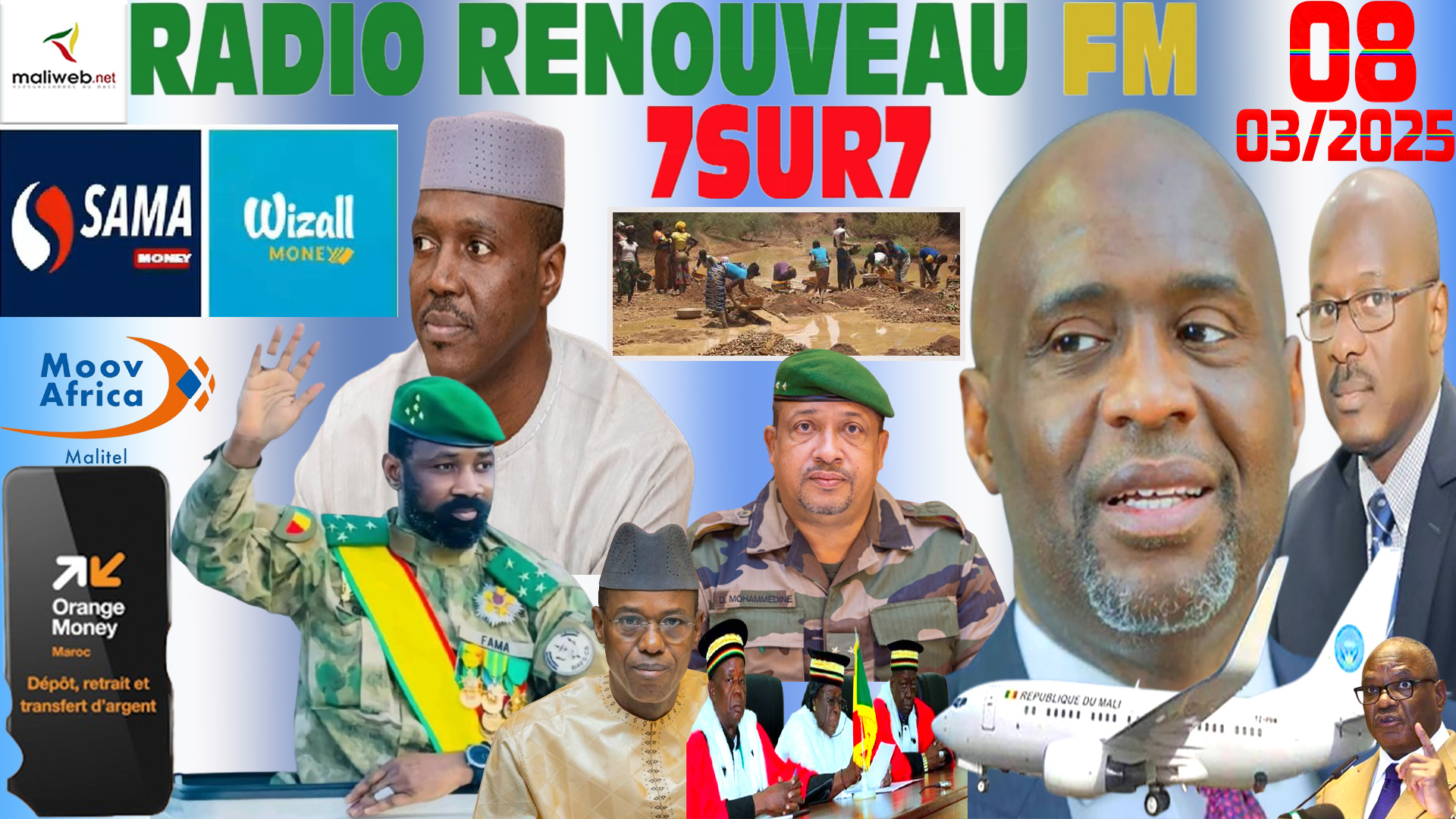 Emission 7SUR7 de la RADIO RENOUVEAU FM du 08 MARS 2025