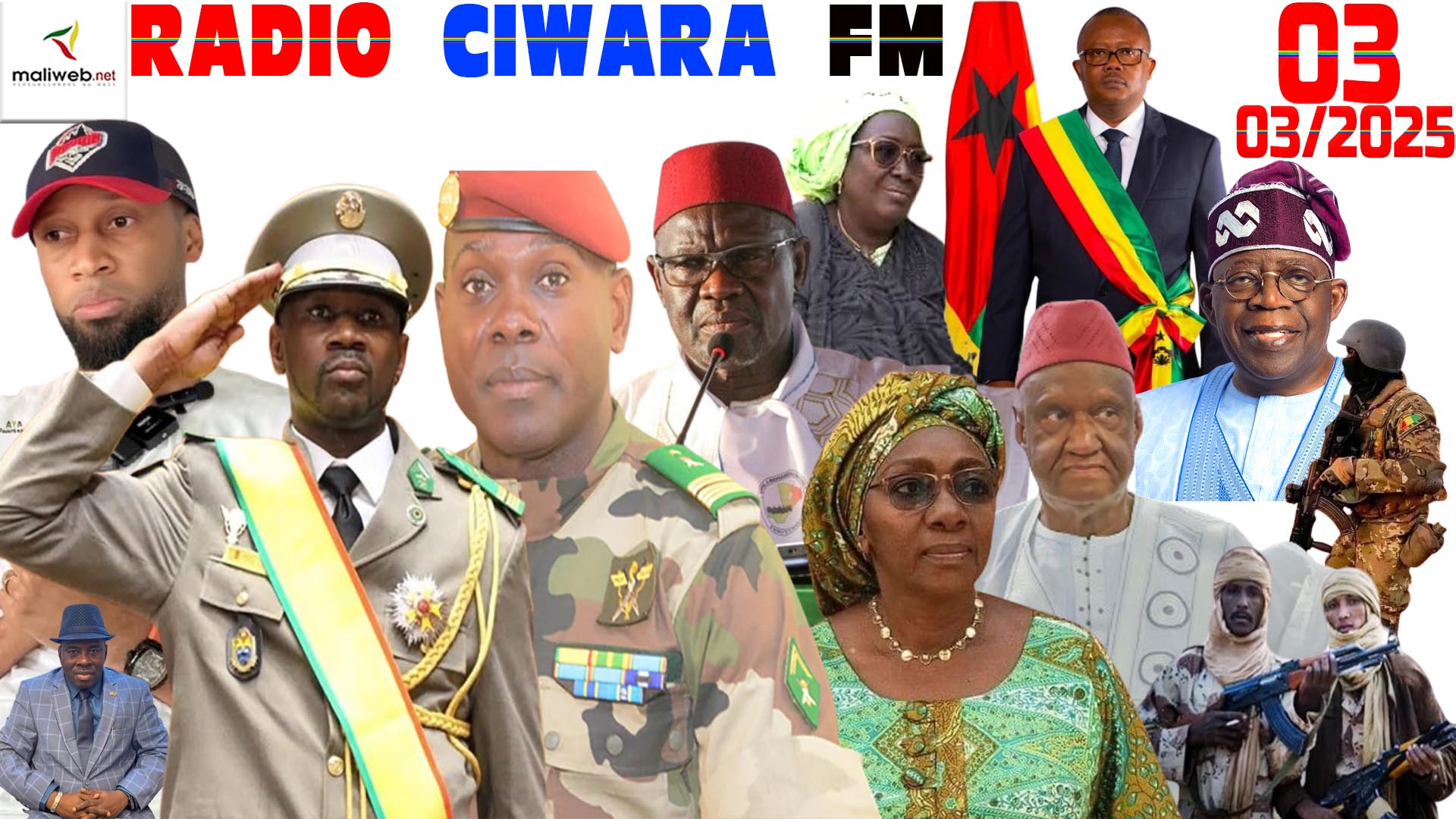 La Revue de Presse de la RADIO CIWARA FM du 03 MARS 2025