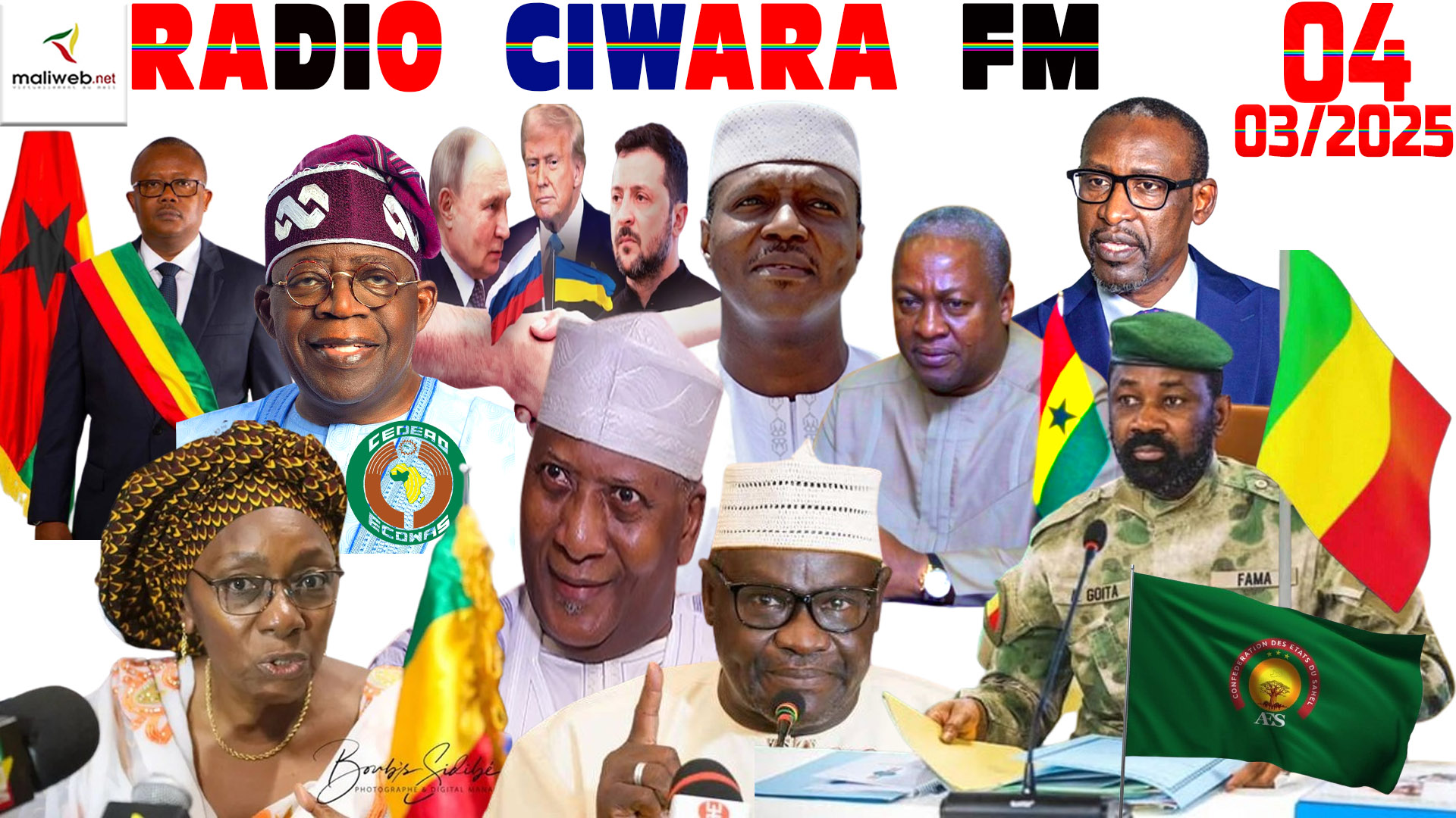 La Revue de Presse de la RADIO CIWARA FM du 04 MARS 2025