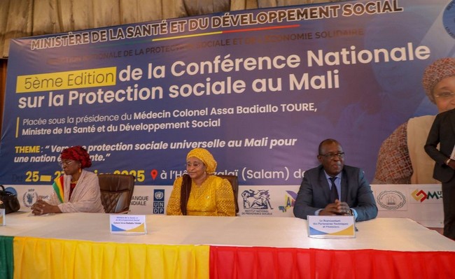 conférence nationale sur la protection sociale :  L’extension de la couverture sociale au centre de la 5e édition