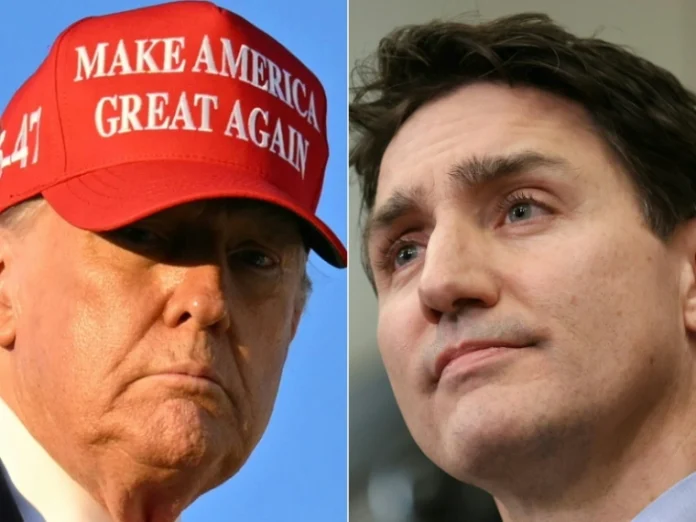 Donald Trump et Justin Trudeau