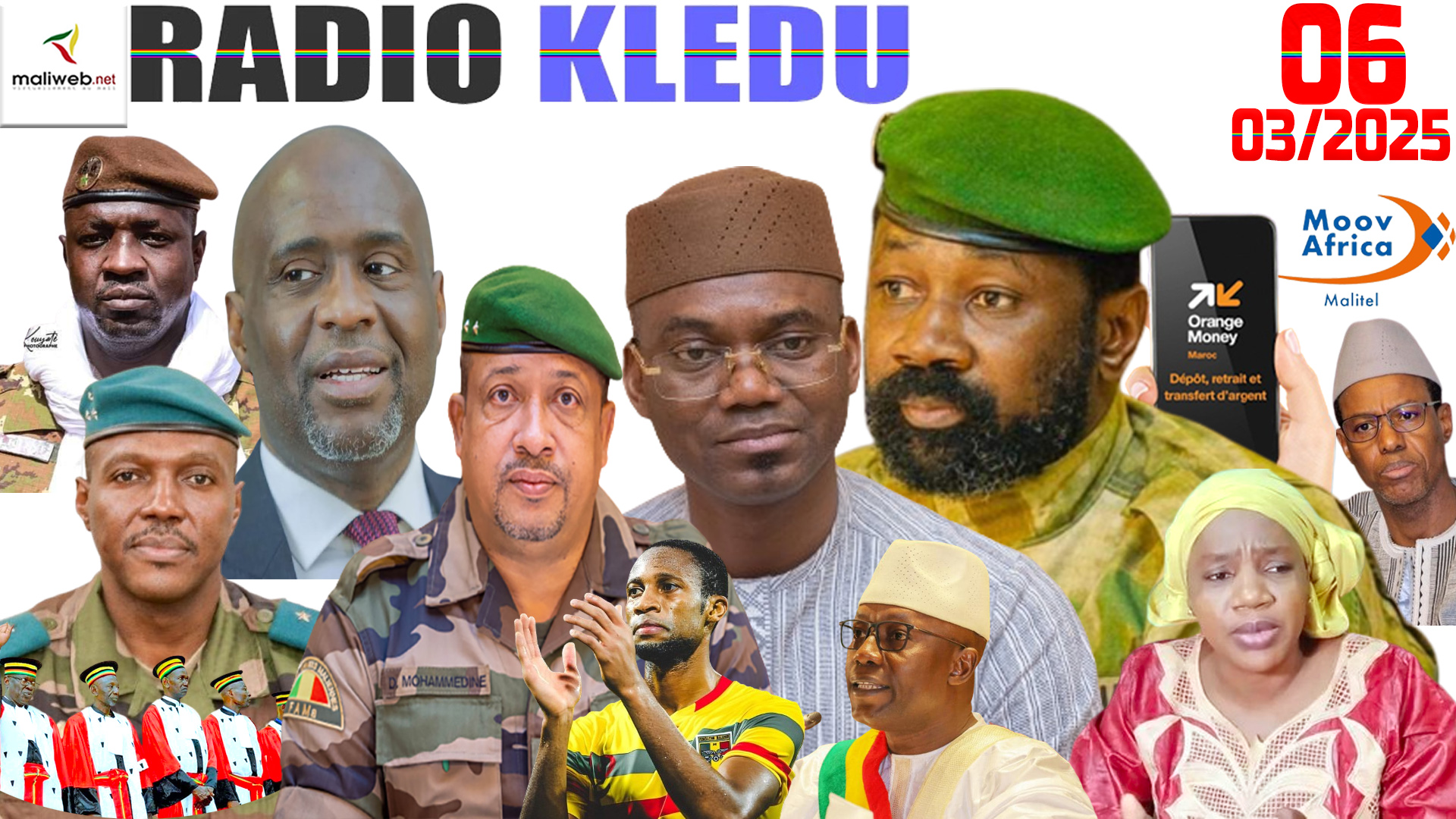 La Revue de Presse de la RADIO KLEDU du 06 MARS 2025