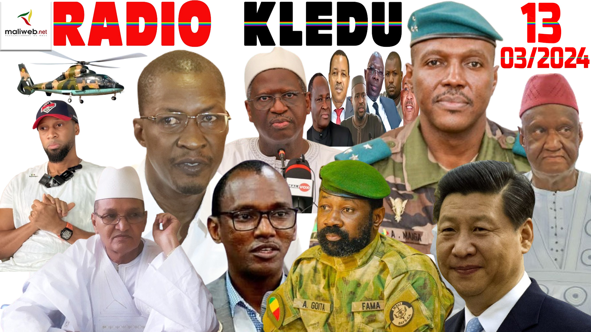 La Revue de Presse de la RADIO KLEDU du 13 MARS 2025