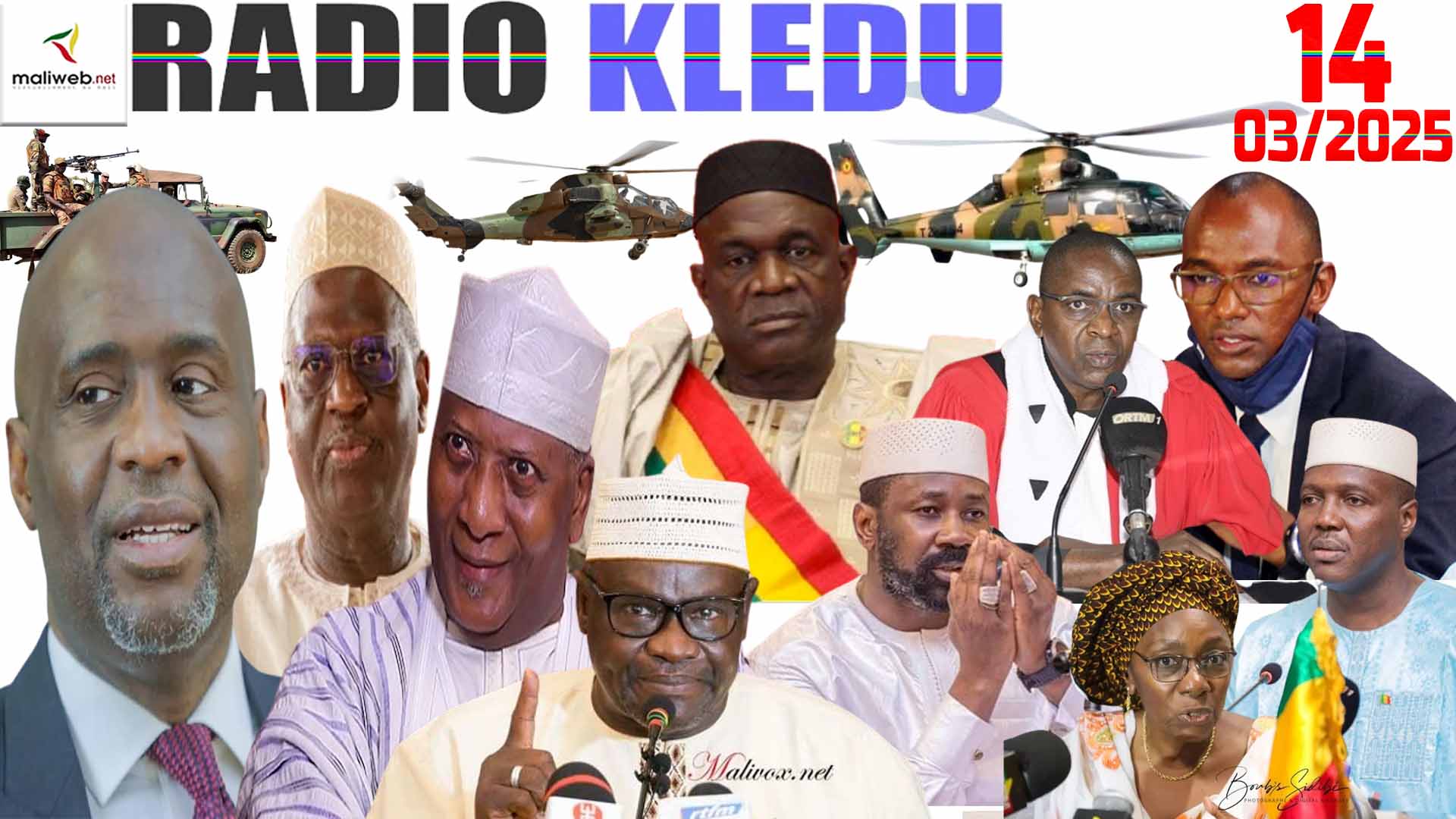 La Revue de Presse de la RADIO KLEDU du 14 MARS 2025