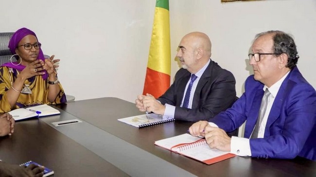 Coopération Mali-Espagne : L'ambassadeur Antonio Guillén Hidalgo chez la ministre Oumou Sall Seck