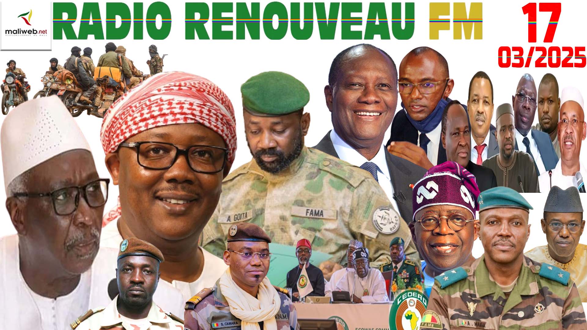 La Revue de Presse de la RADIO RENOUVEAU FM du 17 MARS 2025