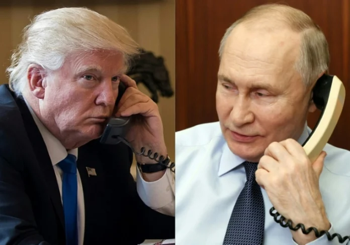 Trump-POUTINE-TELEPHONE