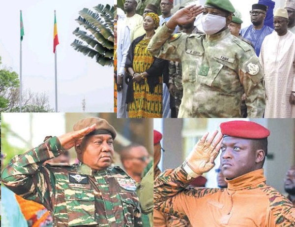 Mali, Burkina Faso et Niger : Le drapeau AES flotte