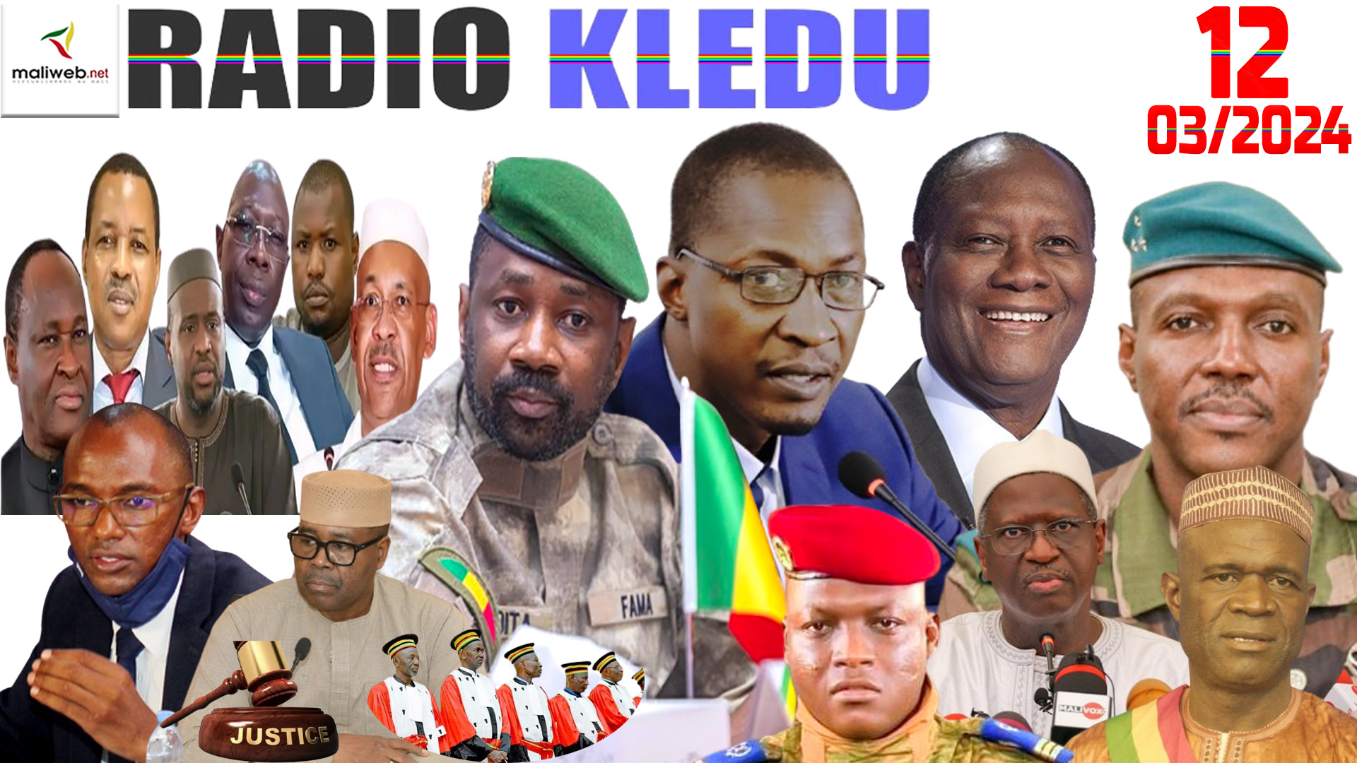 La Revue de Presse de la RADIO KLEDU du 12 MARS 2025