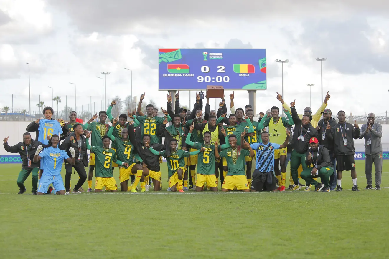 Le Mali domine le Burkina Faso et se qualifie pour la finale de la CAN U-17 TotalEnergies