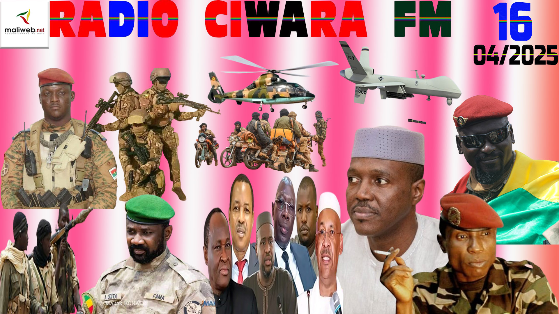 La Revue de Presse de la RADIO CIWARA FM du 16 AVRIL 2025