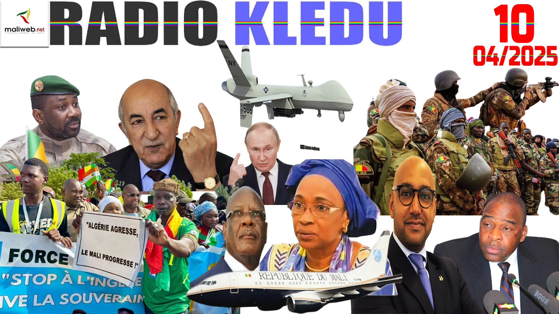 La Revue de Presse de la RADIO KLEDU du 10 AVRIL 2025