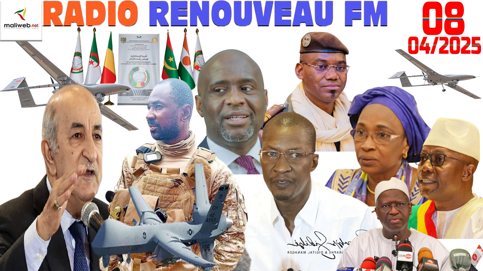 La Revue de Presse de la RADIO RENOUVEAU FM du 08 AVRIL 2025
