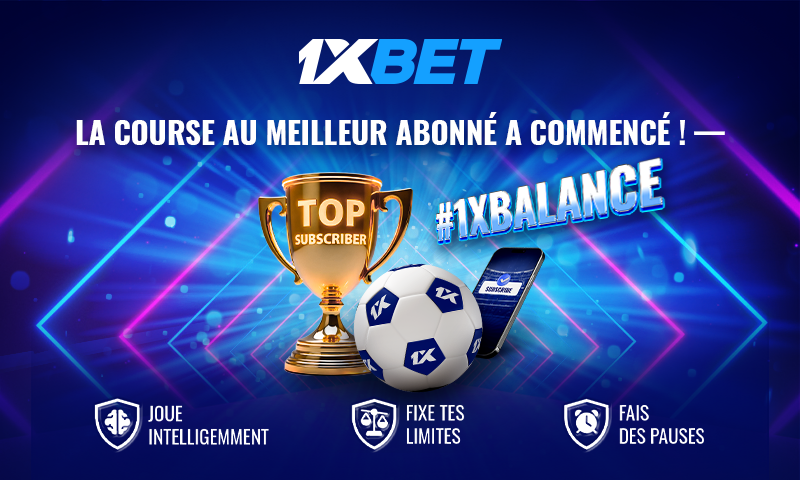 #1xBalance : un concours pour ceux qui jouent avec leur cerveau !