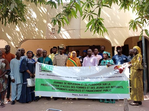 CAD-Mali : Une journée de réflexion et de plaidoyer sur la Problématique d’accès des femmes et des jeunes aux intrants, et équipements agricoles à Ségou.